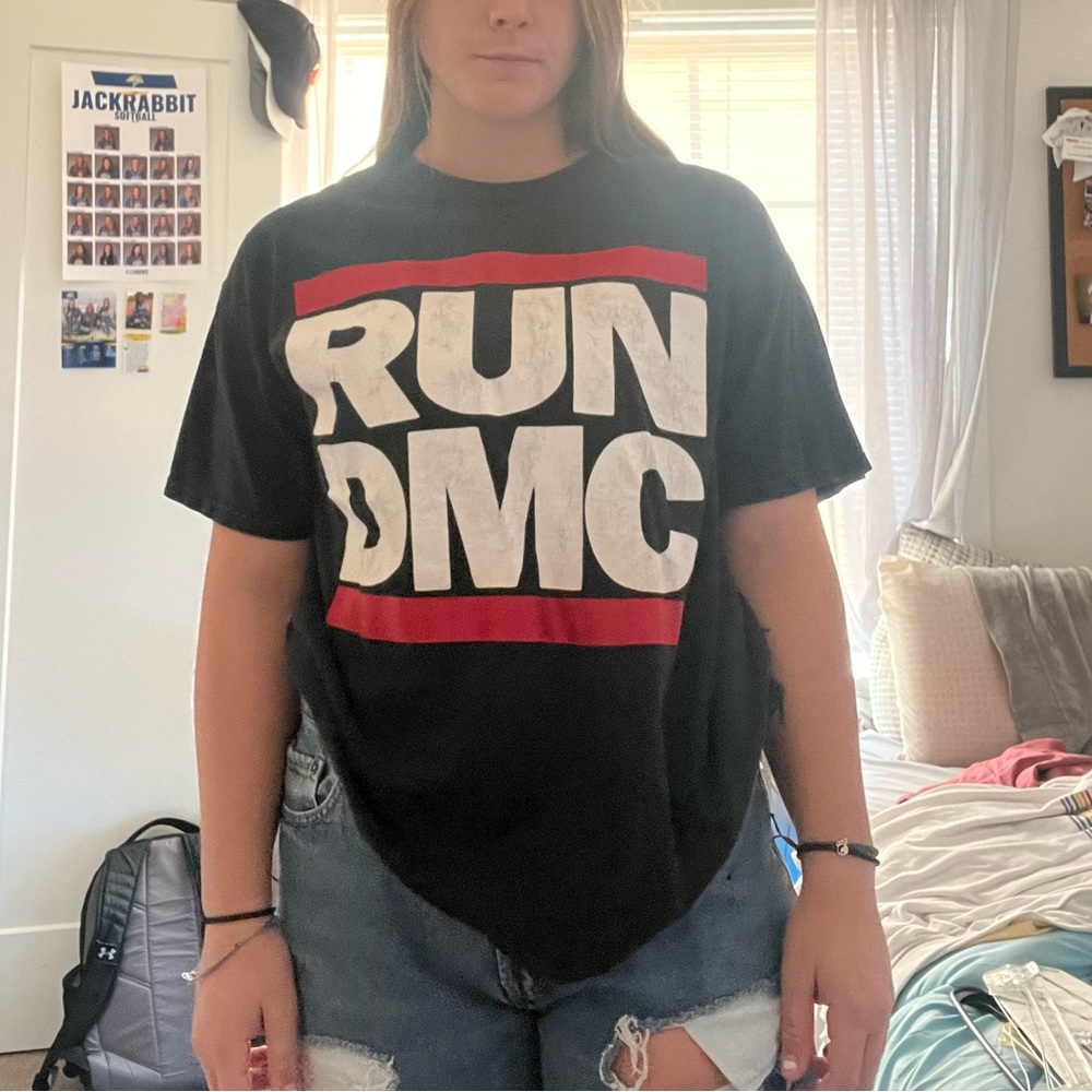 Run DMC Band Oversized Tee